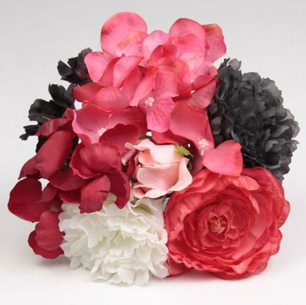 Set of Flamenco Flowers (Bouquet). Rosalba